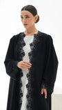 C 1123 Black Abaya