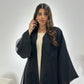 C 1302 Black Abaya