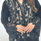 C 1310 Black Lace Abaya