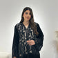 C 1310 Black Lace Abaya